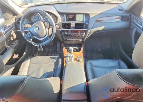 2016 BMW X3 xDrive28D из США, поврежденный, VIN 5UXWY3C5XG0N88395